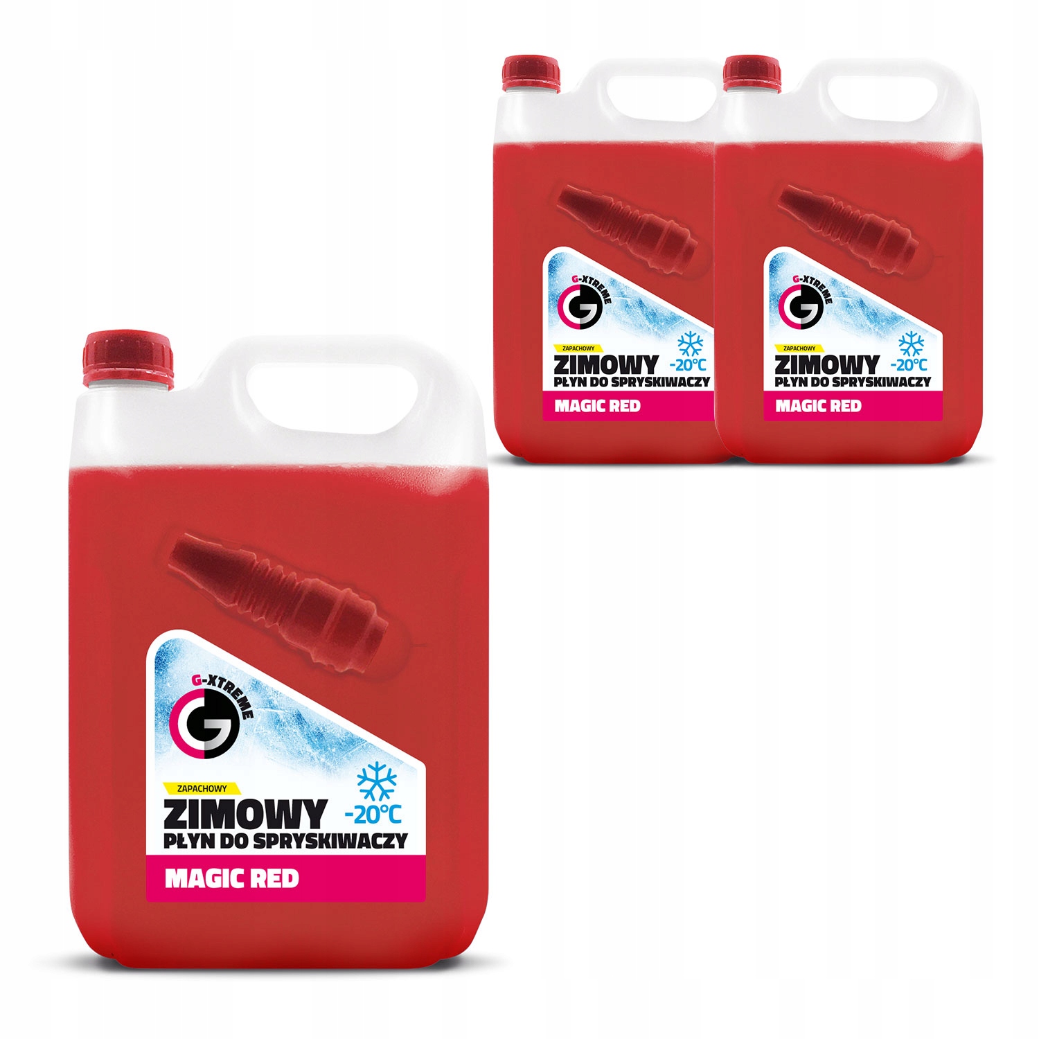 

Zimowy Płyn Do Spryskiwaczy -20°C Zapachowy 10L