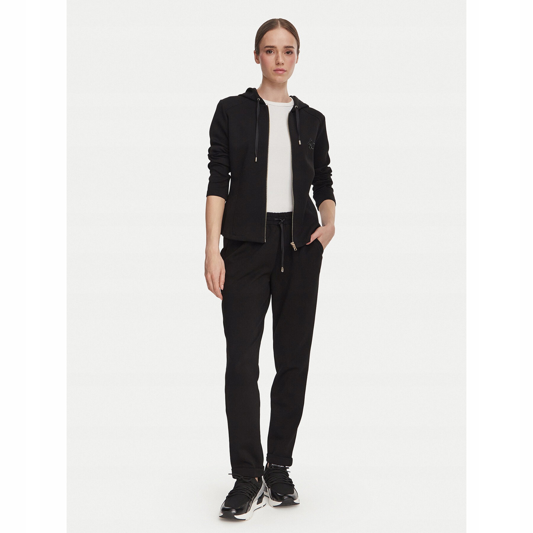 Damskie Dres TF6173 J3958 czarny
