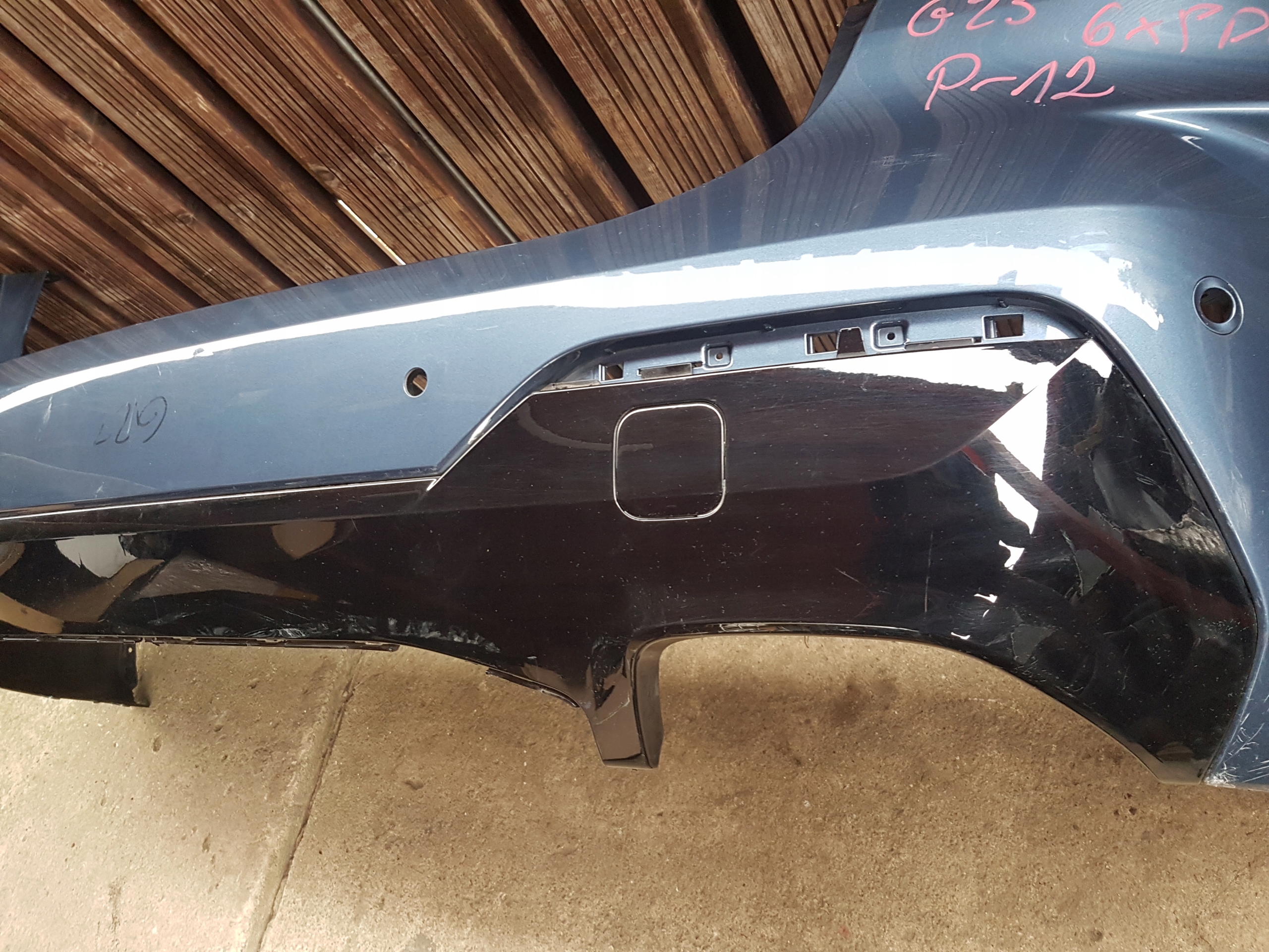 bumper rear BMW G22 G23 m-packet