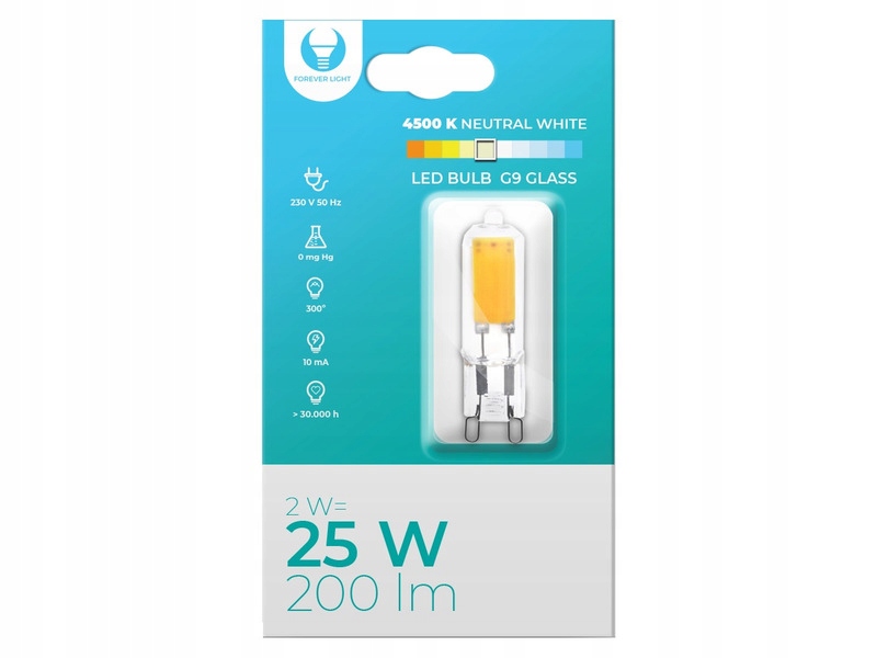 

Żarówka Led Forever Light RTV003669 2W G9