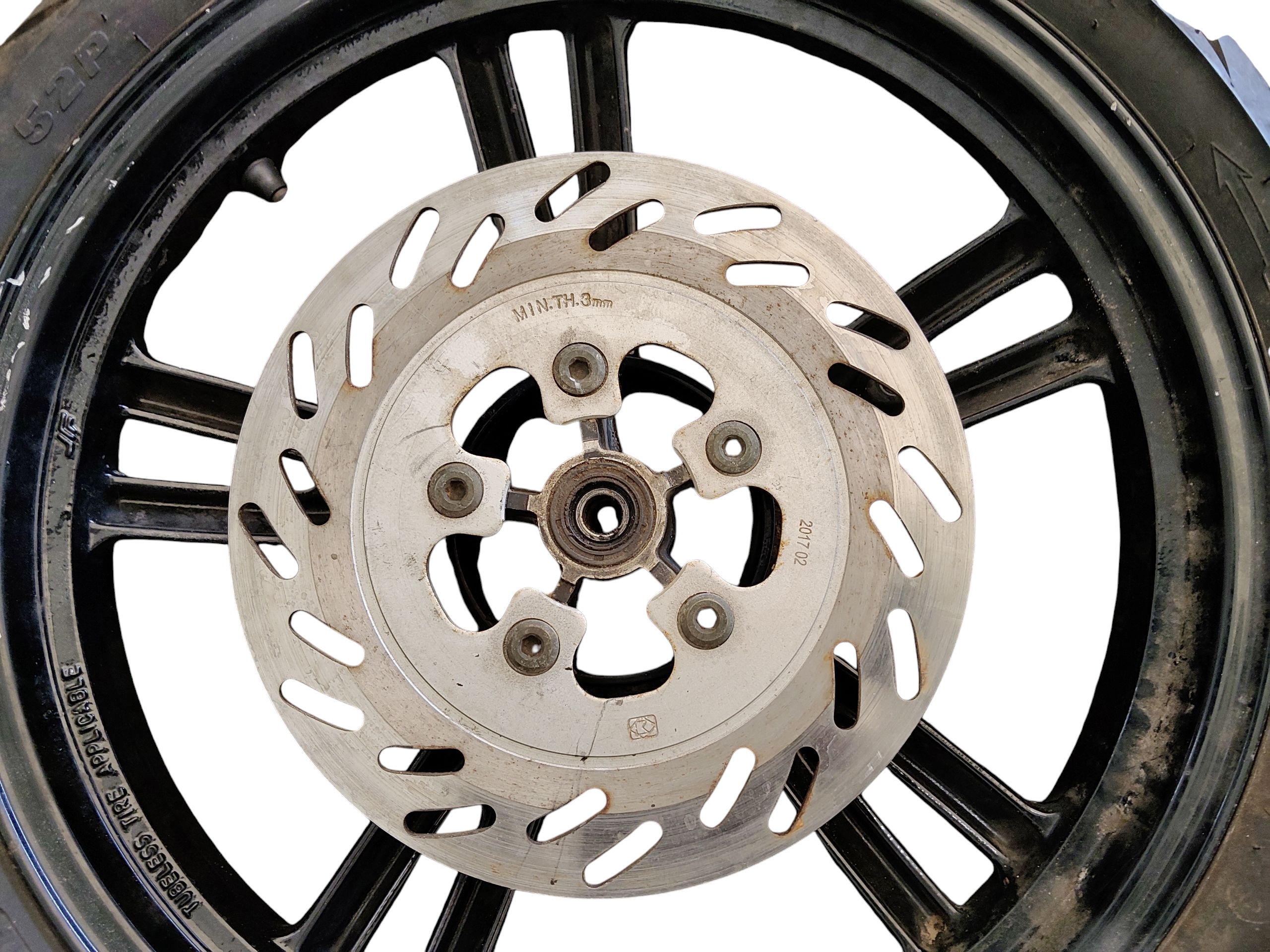 disc aluminium tyre disc PEUGEOT TWEET 110/70/16