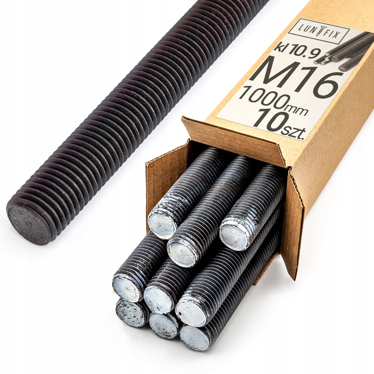 

Pręt gwintowany szpilka M16 1000mm 10.9 10szt