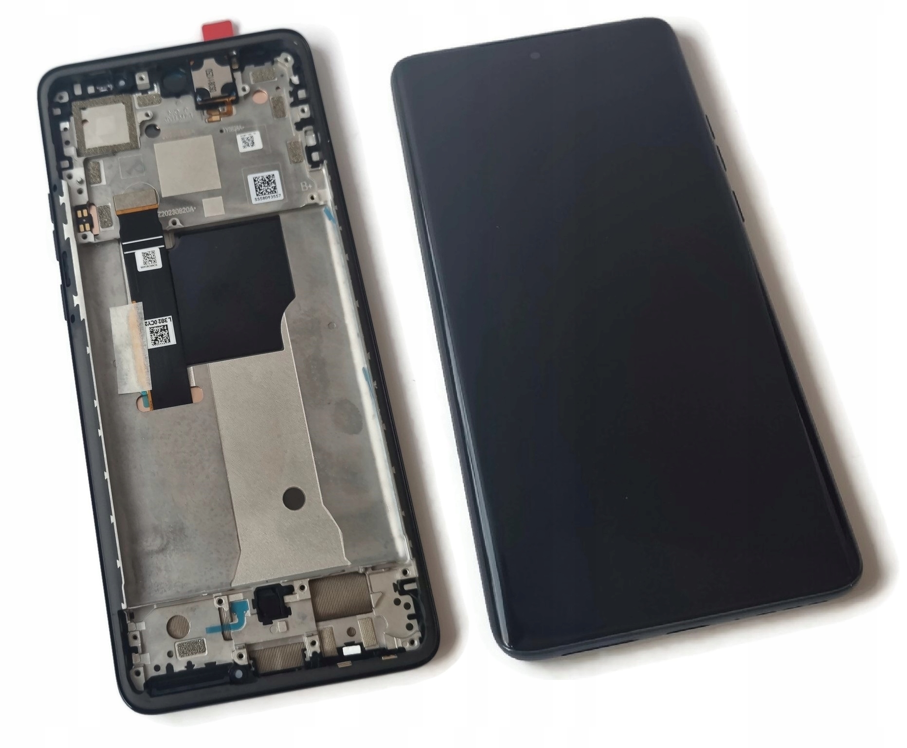 Org LCD displej originálny s rámčekom pre Motorola Edge 40 Neo (XT2307)