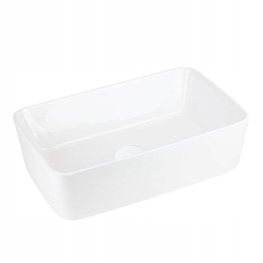 Umyvadlo Na Desku Corsan Ango UC5627WH 48x29 cm S Bílou Zátkou