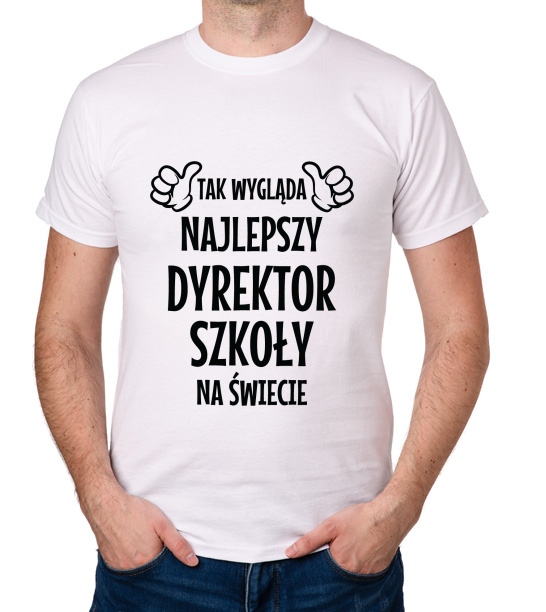 

koszulka Najlepszy Dyrektor Szkoły prezent