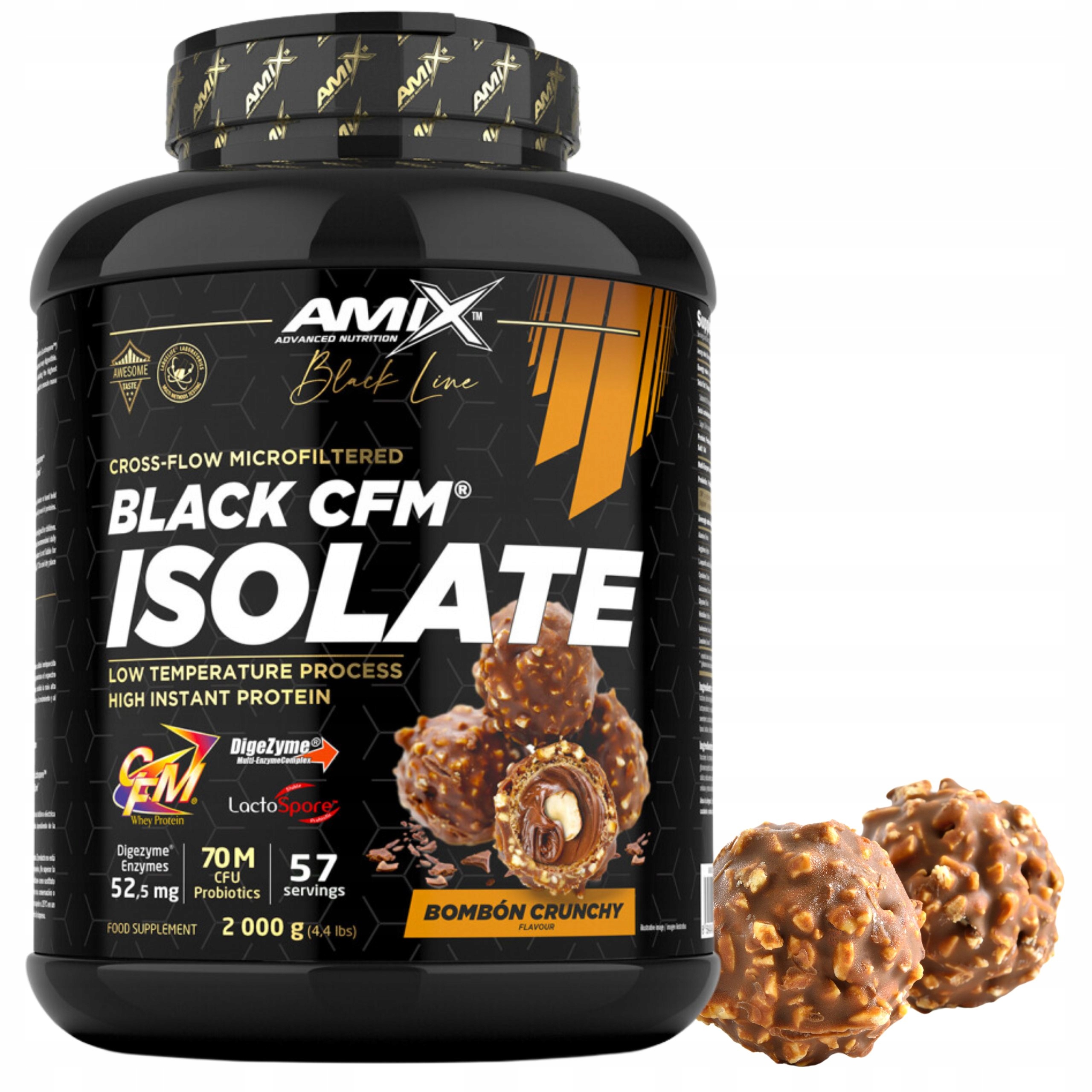 Proteinový Protein Isolate Wpi Čokoláda Oříškový krém Cfm Amix