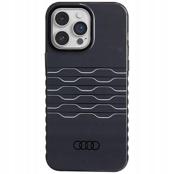 Audi IML MagSafe Case iPhone 14 Pro Max 6.7" czarny/black hardcase Au-