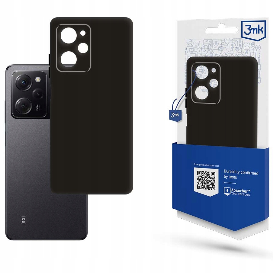

Etui matowe 3mk do Poco X5 Pro 5G case futerał