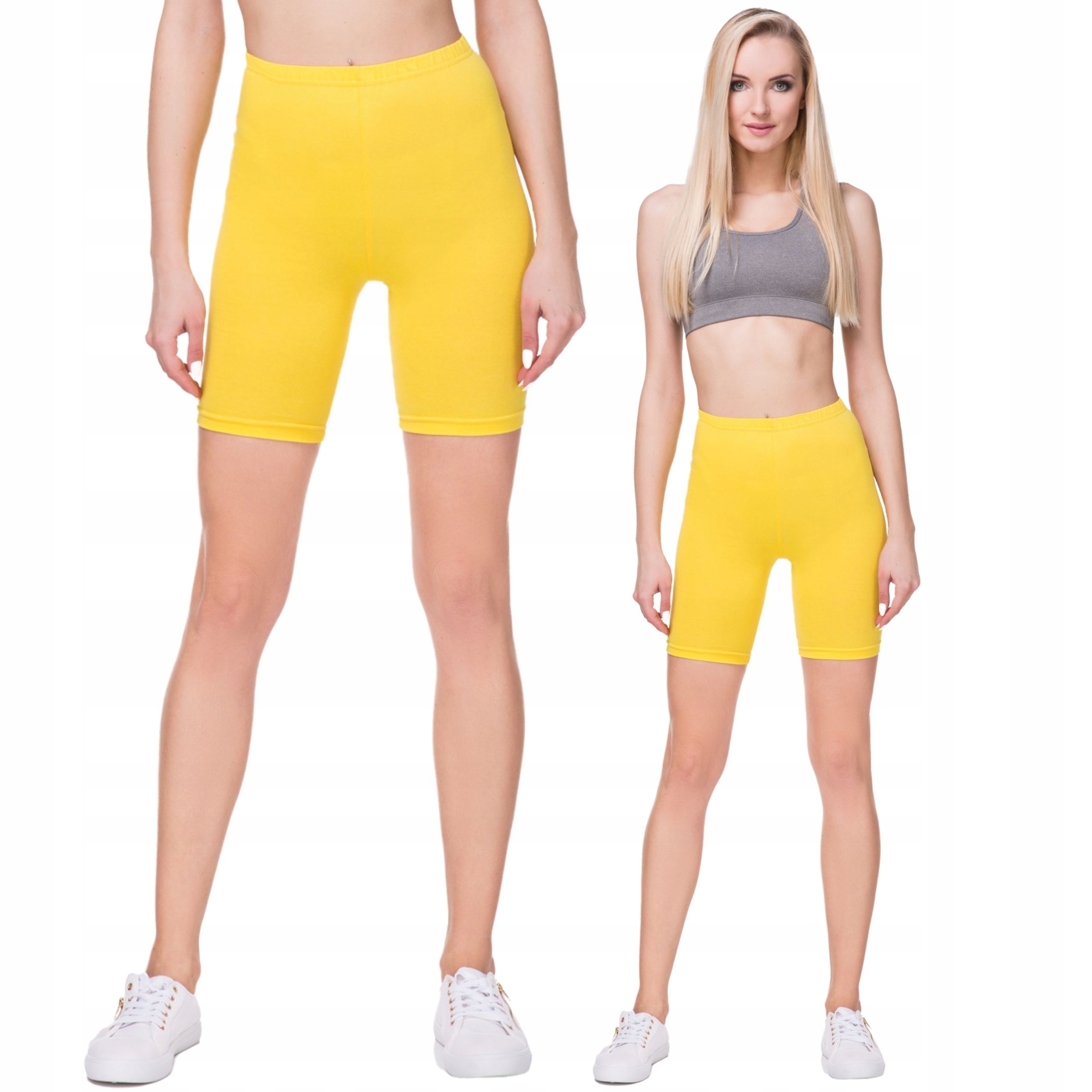 

Legginsy Damskie Kolarki Getry Na Lato Szorty XL