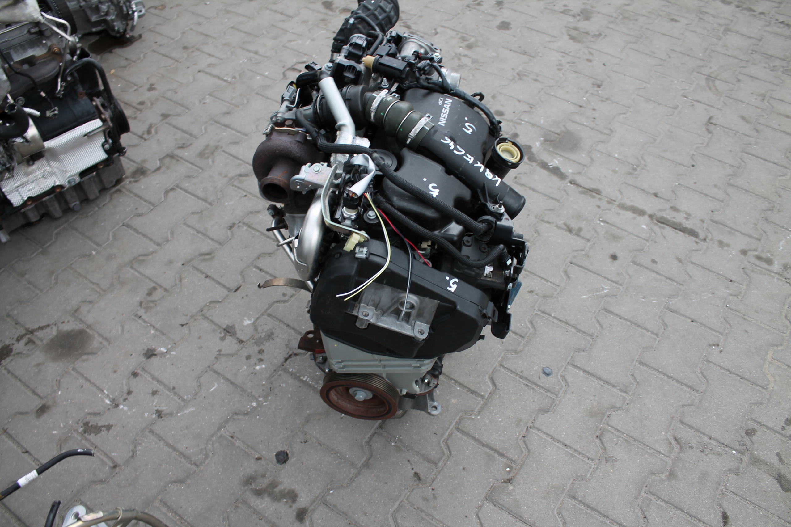 engine complete RENAULT 1,5 DCI K9KF646