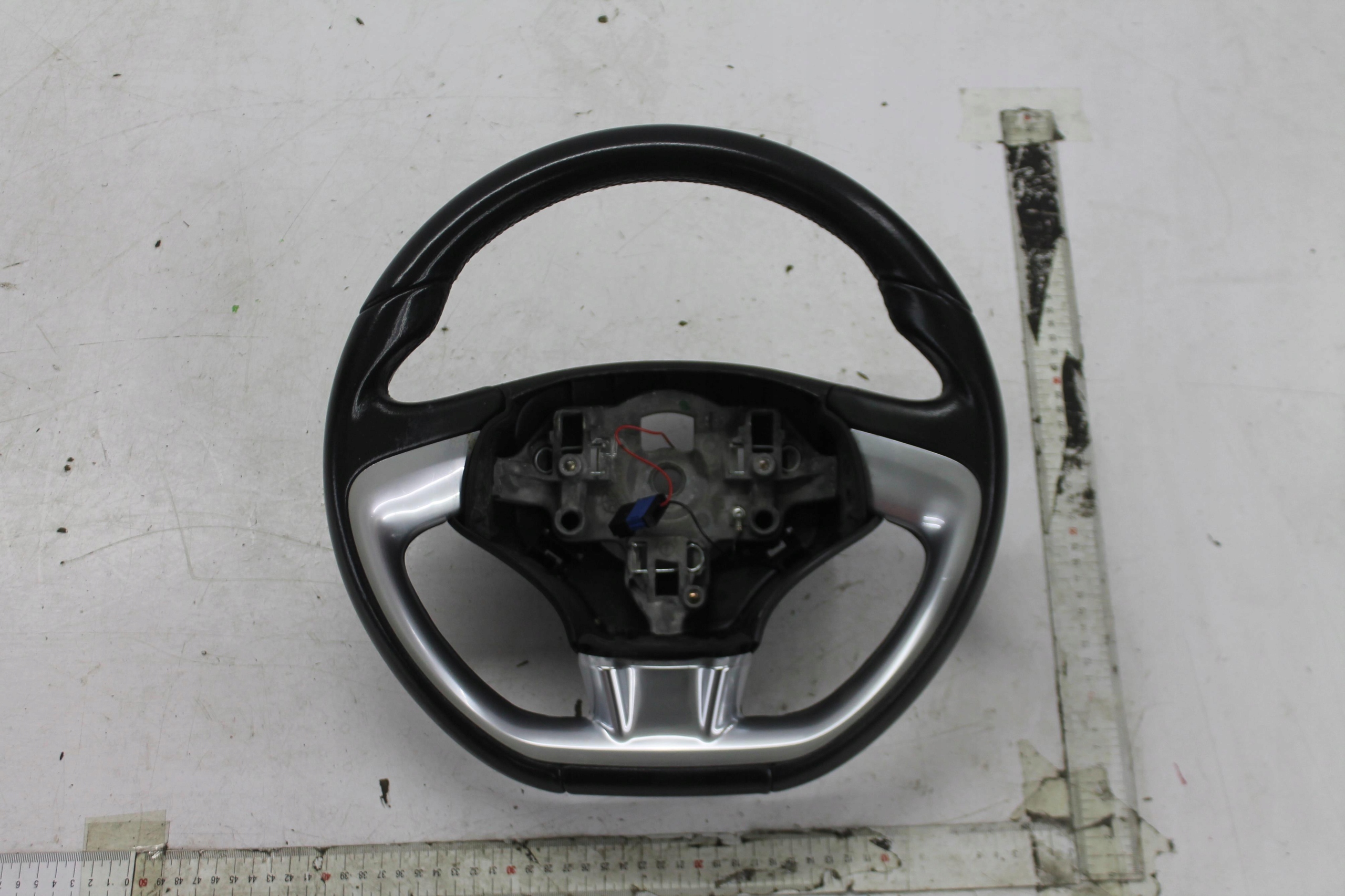 steering wheel, leather black CHROM CITROEN DS3 10-16