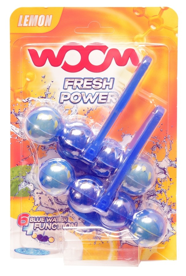 

2X55g Woom Power zawieszka barwiąca Wc Lemon