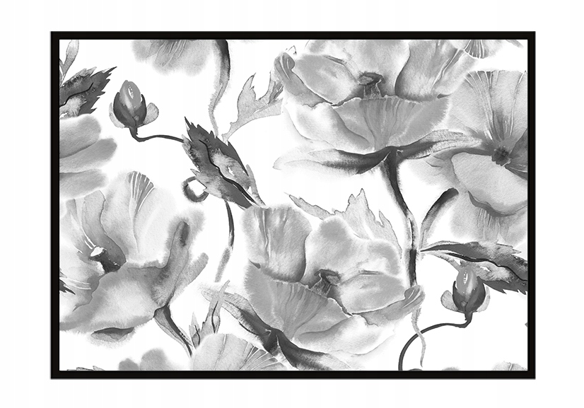 

Obraz Plakat W Ramie 53x73 cm Kwiaty P1051