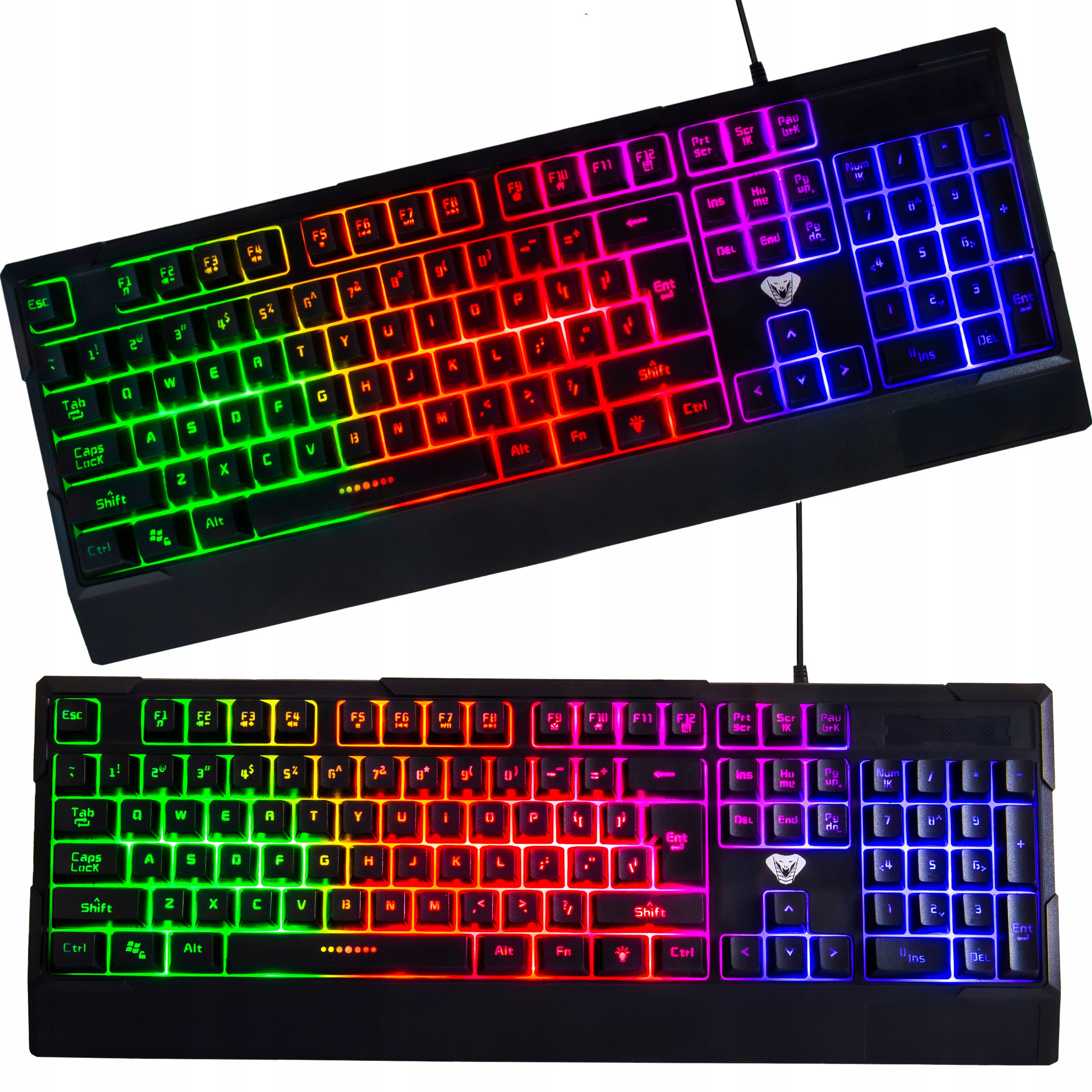 

Klawiatura Podświetlana Dla Graczy Gamingowa Led