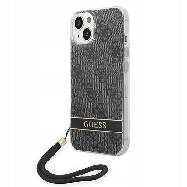 Originální Pouzdro Guess GUOHCP14MH4STK pro iPhone 14 Plus 6,7" černé/black hardc
