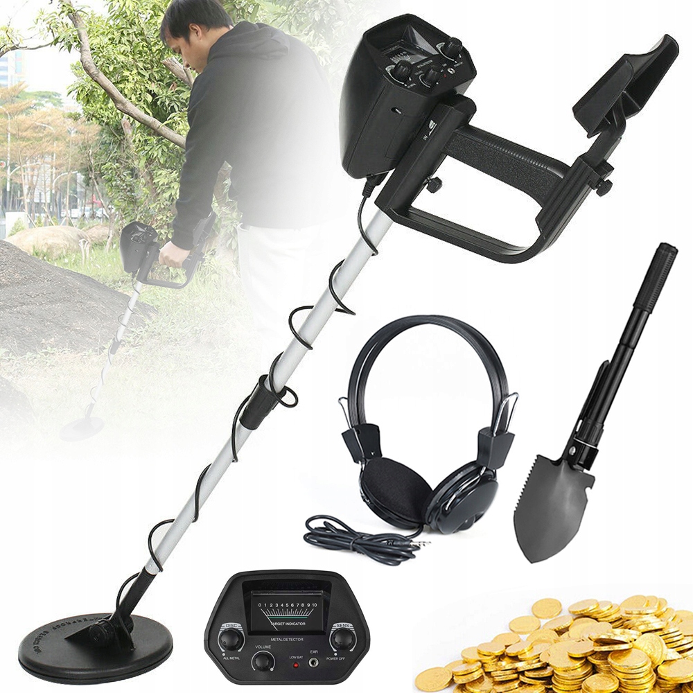 Detektor Kovů Podzemní S Displejem A Hliníkovou Konstrukcí