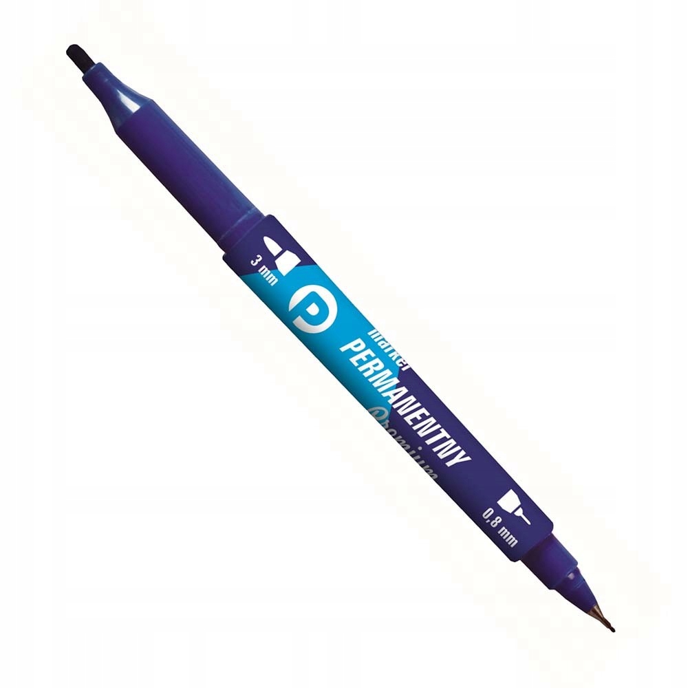 

Marker Dwustronny Permanentny Premium Niebieski