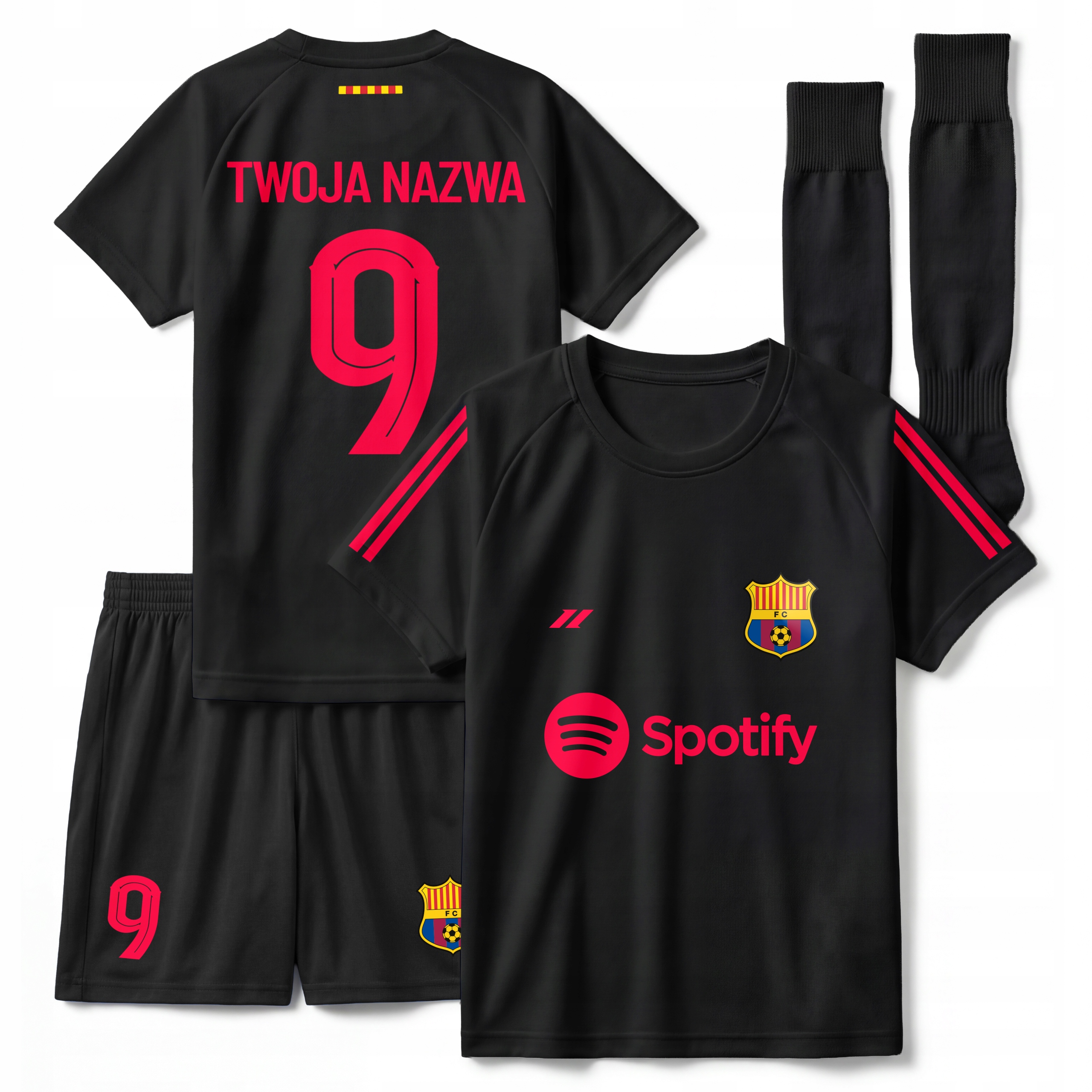 Fotbalové oblečení Barcelona pro děti s vlastním potiskem