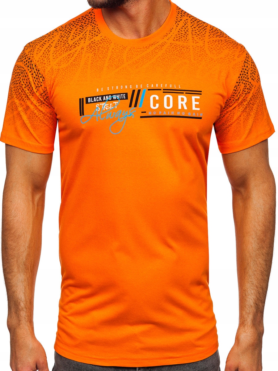 

T-shirt Koszulka Pomarańczowa 14710 DENLEY_2XL