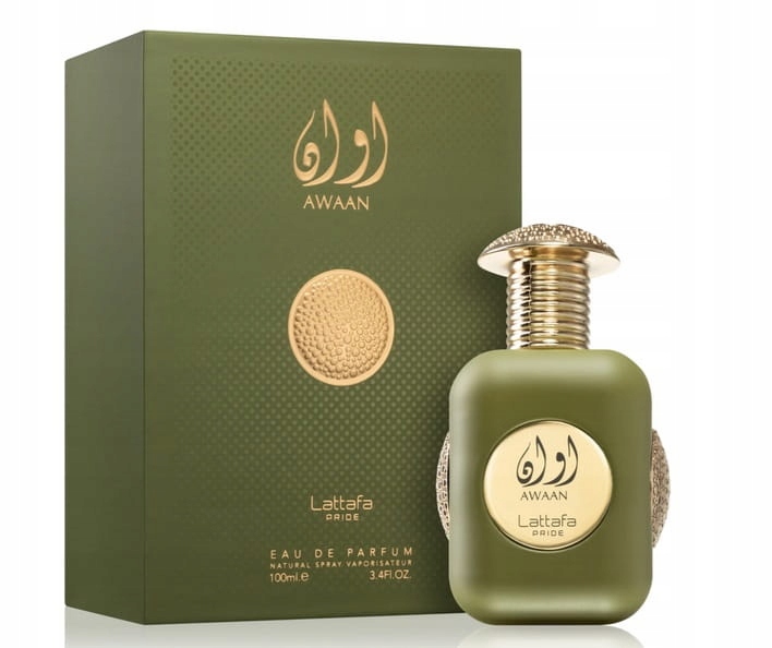 Lattafa Pride Awaan 100ML Parfémovaná Voda Pro Muže Dámské Parfémy Arabské