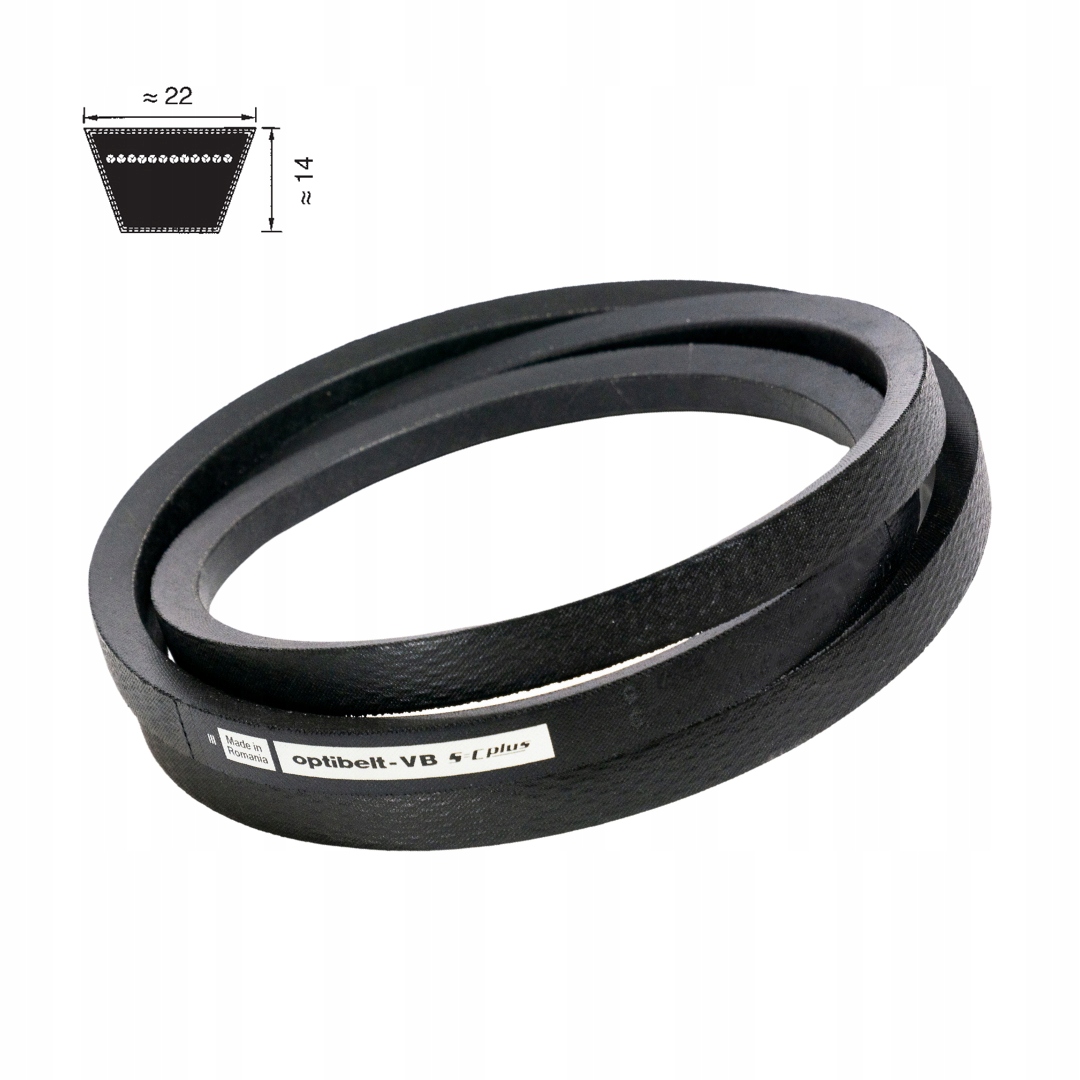 Pas pasek klinowy C/22 1800 Li=1858Lp V Optibelt 22x1858