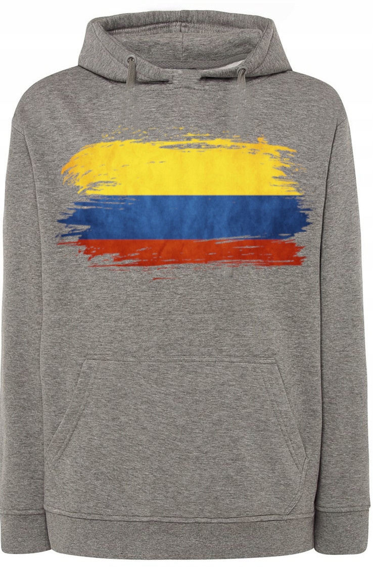 Kolumbie Pánská módní Mikina S Kapucí Vlajka vel.4XL