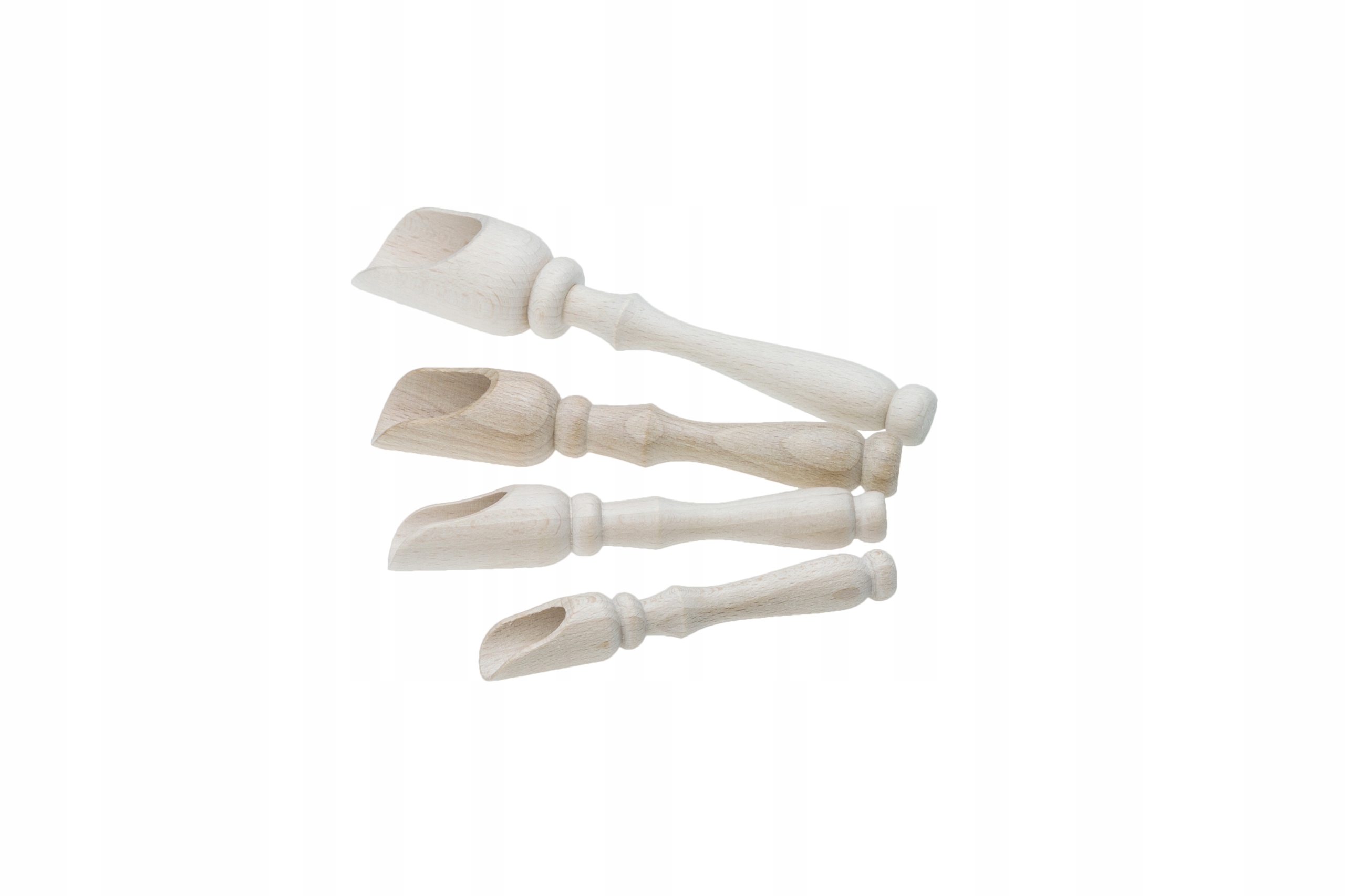 Dřevěné čepičky s rukojetí komplet 48 Kusů