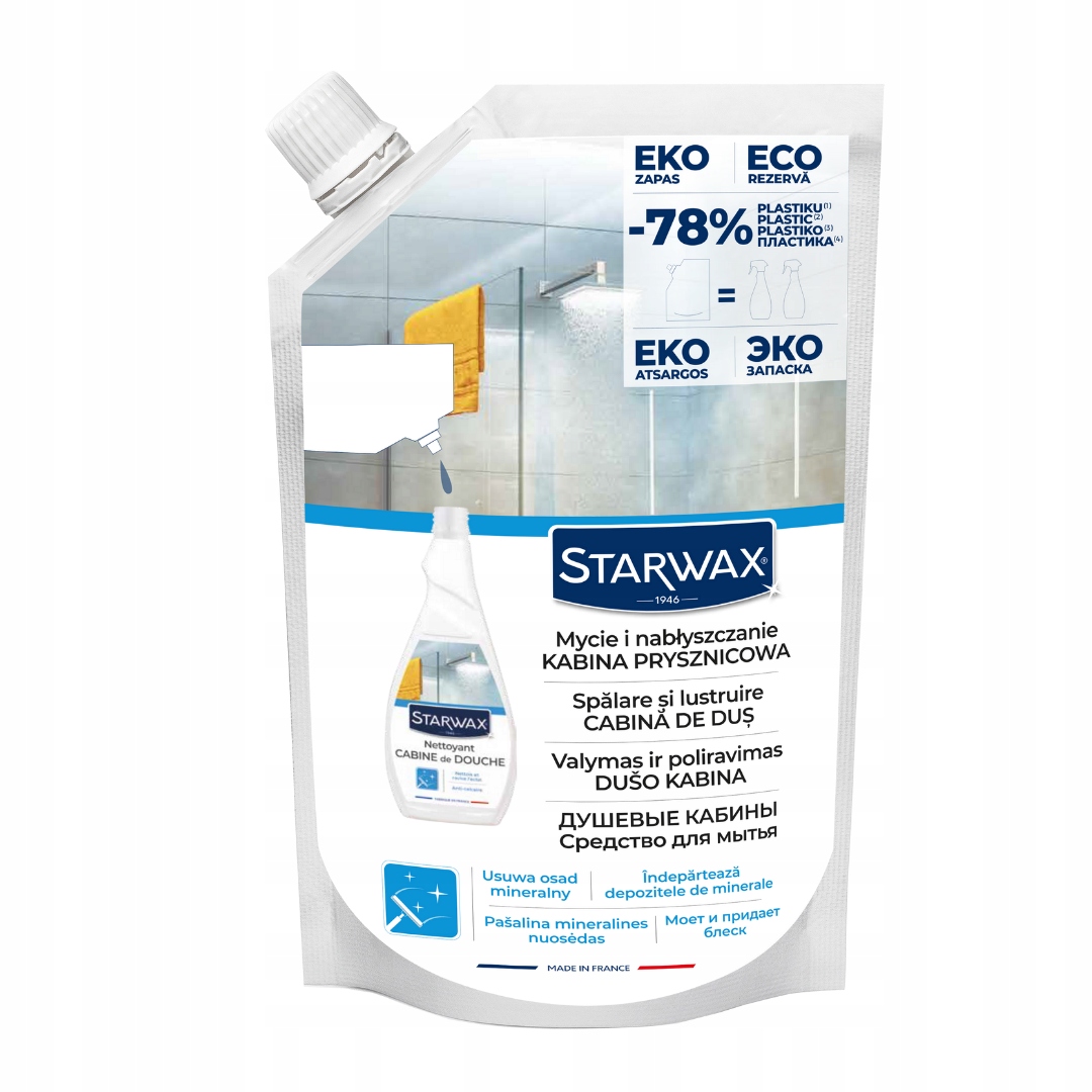 

Starwax Kabina Prysznicowa 1L 43669 Eko Zapas