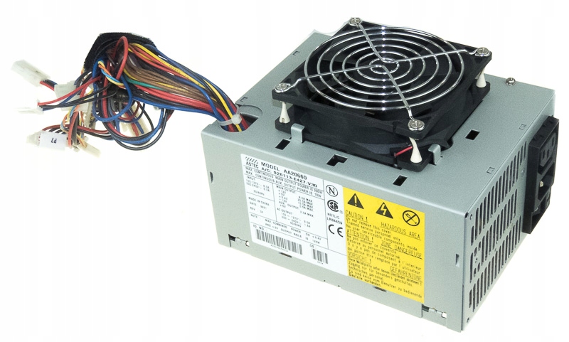 Fujitsu S26113-E427-V30 200W Atx napájecí zdroj s 20pinovým konektorem a Molex/FDD