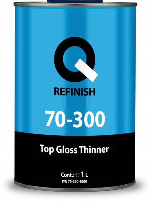 ROZCIEŃCZALNIK DO LAKIERU BEZBARWNEGO AKRYLOWEGO 1L 70-300 Q REFINISH