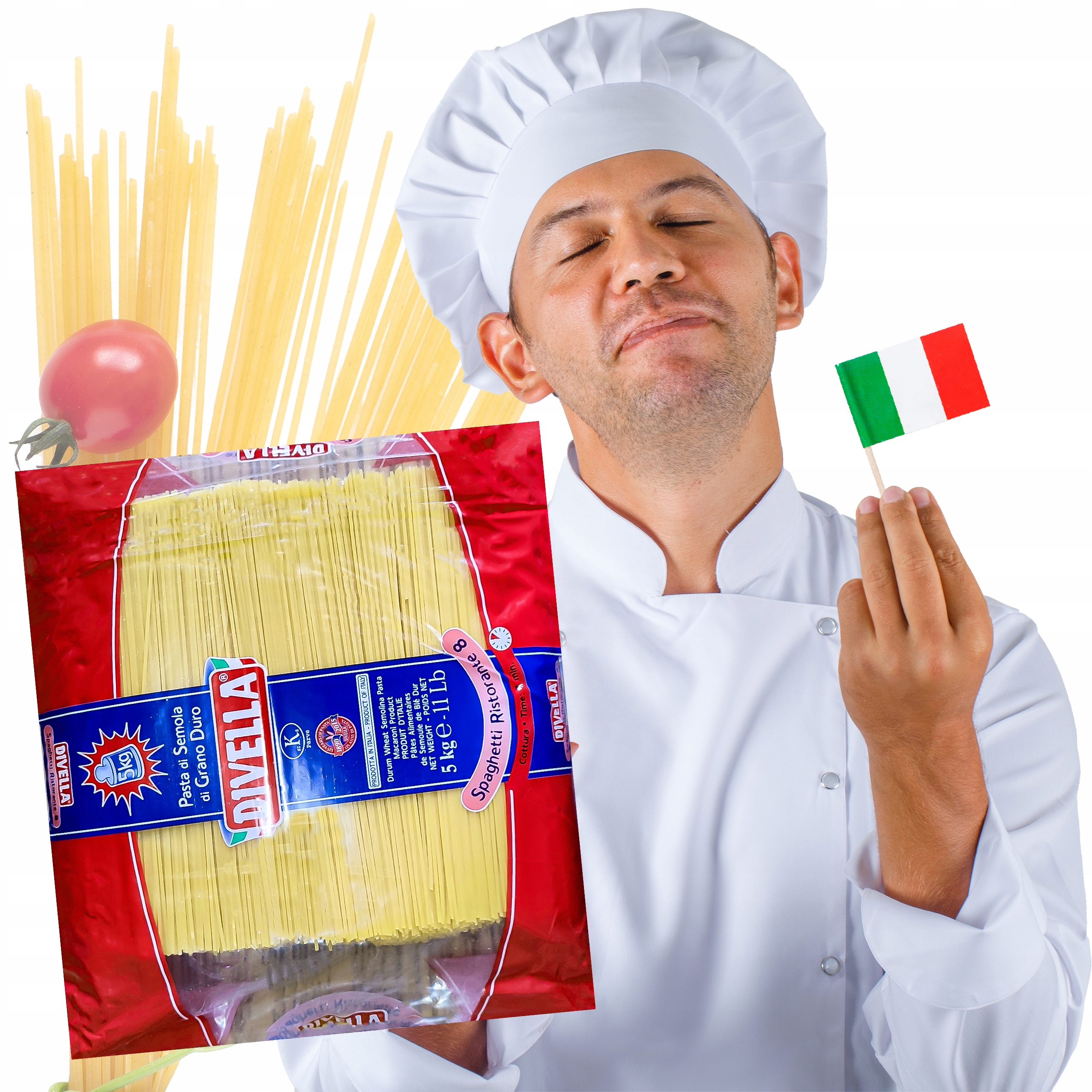 Levně Těstoviny Špagety Divella 5 Kg