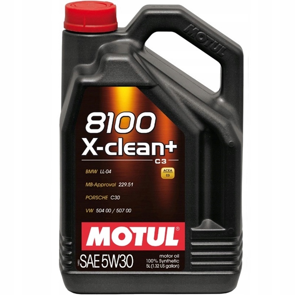 Olej silnikowy Motul 8100 X-CLEAN+ 5W-30 5 l