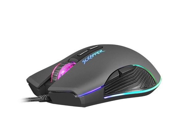 Fury Mysz Dla Graczy Scrapper 6400DPI Rgb NFU-1699