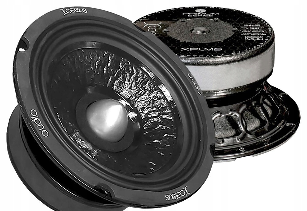 XCELSUS XPLM6 - Mid-WOOFERY SQL, 125W RMS, 93dB