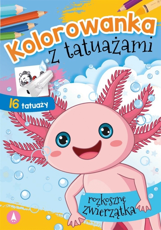 

Kolorowanka z tatuażami. Rozkoszne zwierzaczki