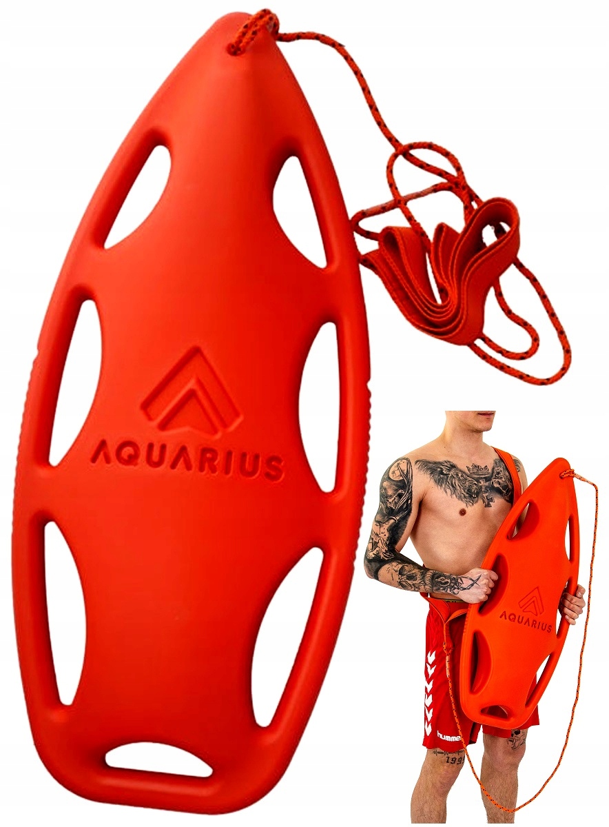 Profesionální záchranářská bójka oranžová Aquarius Aurora 84CM Certifikát