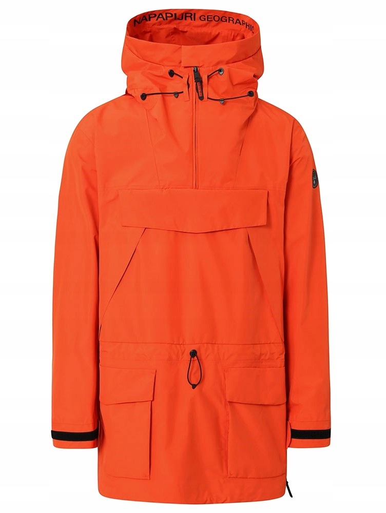 Napapijri Bunda Parka S Kapucí Oranžová S K1K