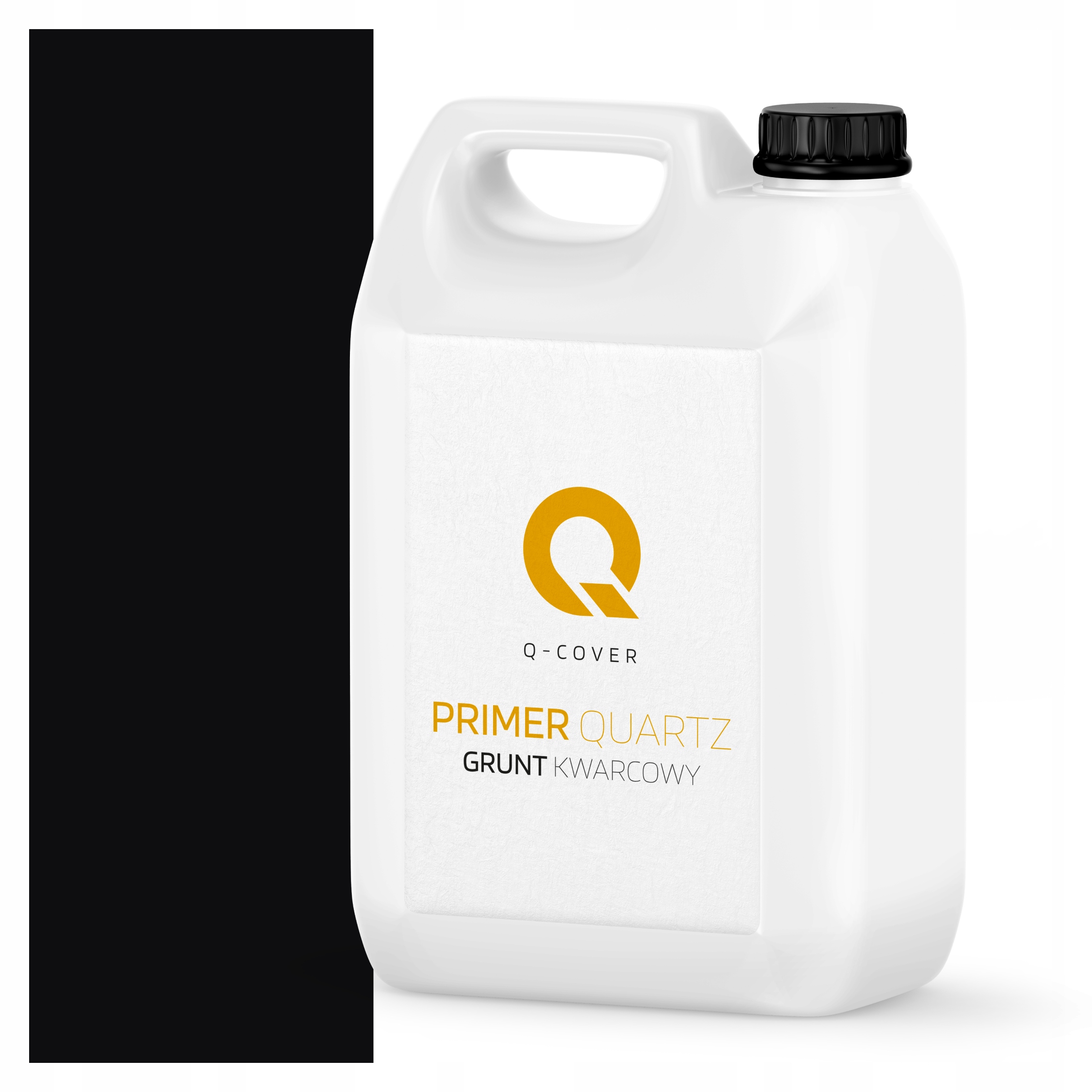 Křemenná Půda Pod Omítku Černá Hluboká Ral 9005 3KG Černá Polský Výrobce