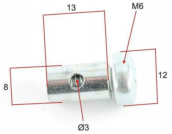 Końcówka awaryjna linki Motorower Motocykl linka Producent inny