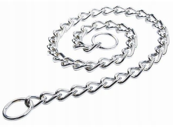Levně Obojek Tlumivka Pro Psa Behaviorální Kovový Řetízek 4/80