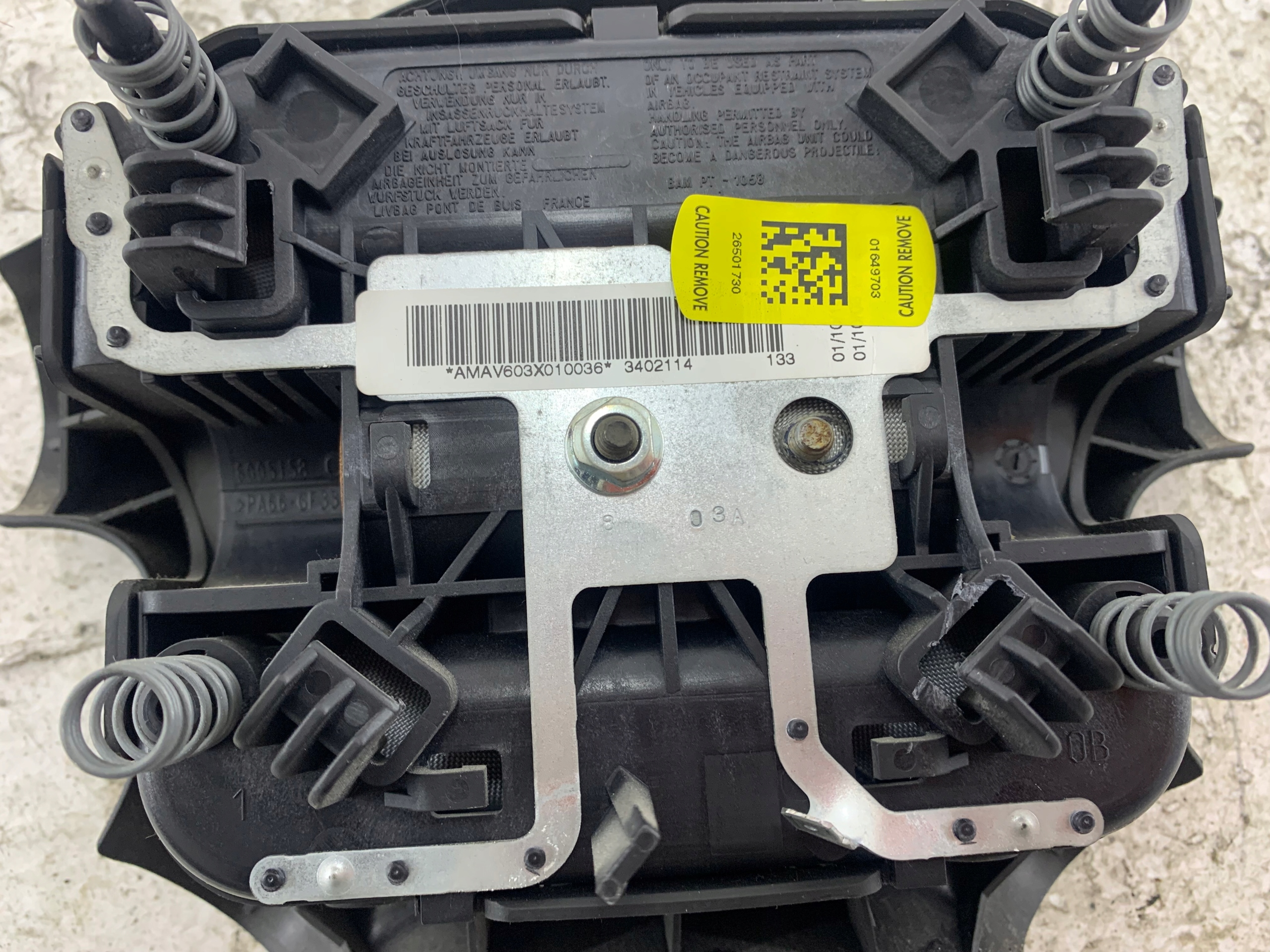 NISSAN PRIMERA P12 airbag driver´s