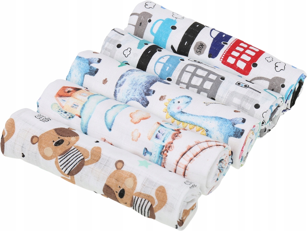 

Babymam Pieluchy Tetrowe Bawełna 100% Zestaw 5szt