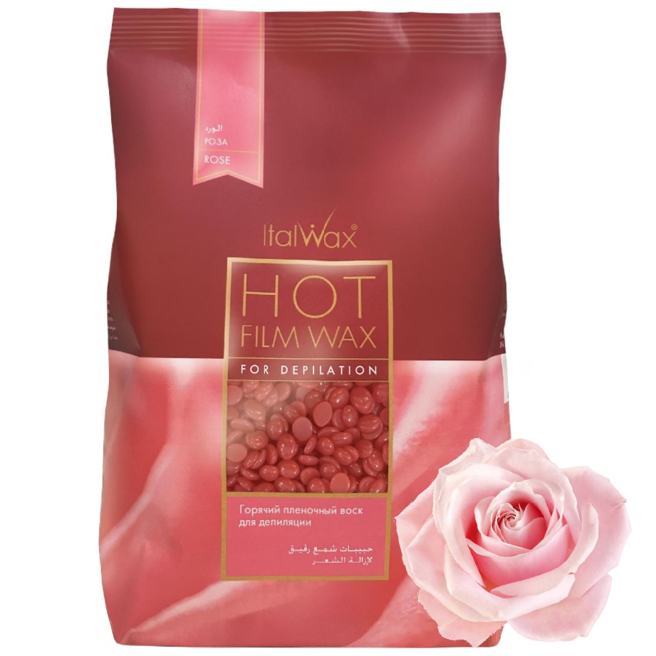

Italwax 500g dropsy wosk depilacja Rose Róża