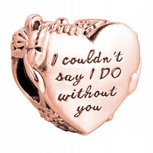 Přívěsek Srdce Láska růžové zlato stříbro 925