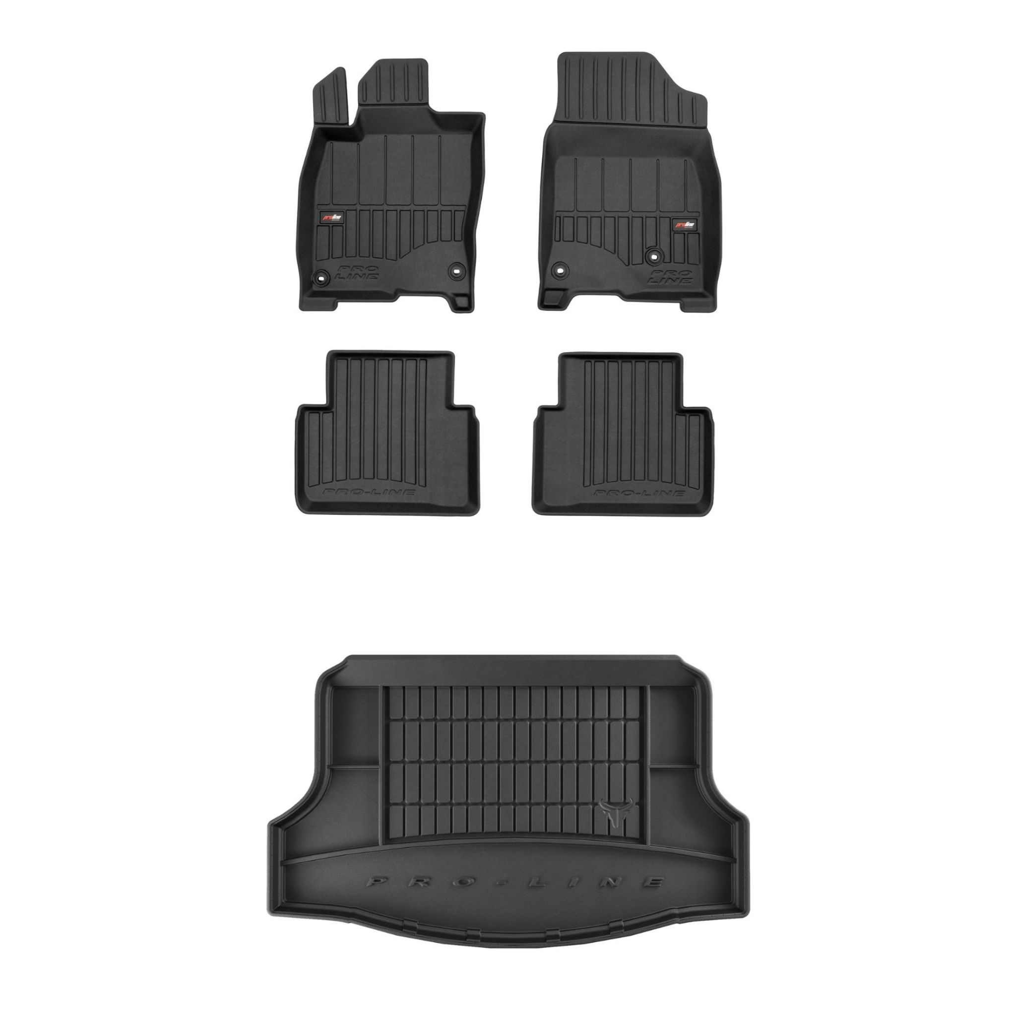 Sada gumových kobercov a rohoží pre Honda Civic X 2015-2021