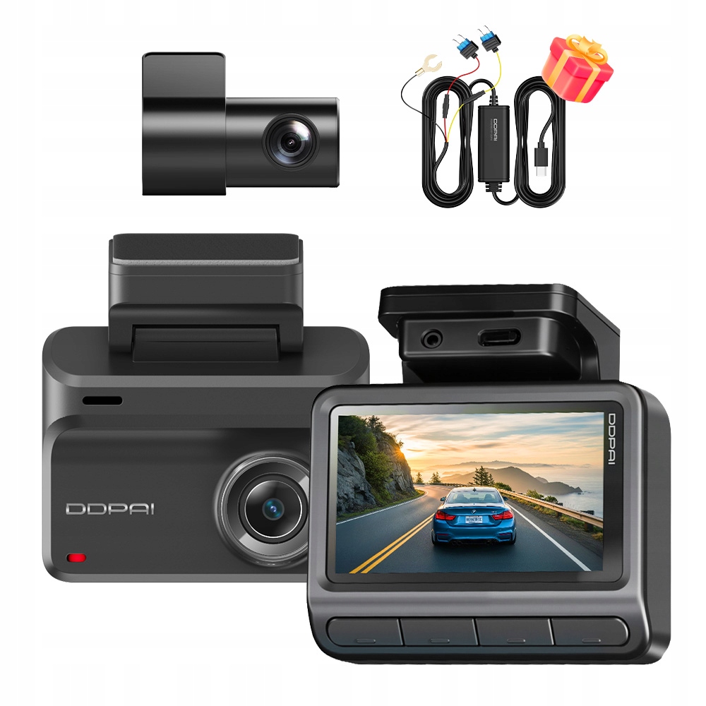 Videorekordér Ddpai Z50 Pro Automobilová 4K Zadní Hardwire Kit