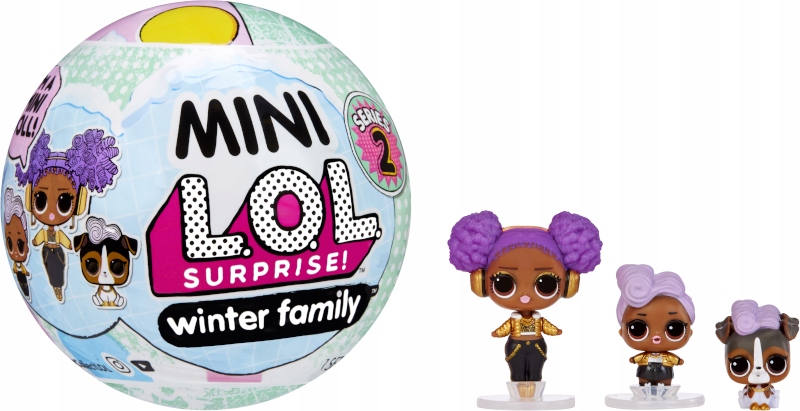 

Lol Surprise Kula Mini Winter Family Rodzina Lalki