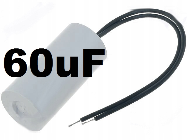 

Kondensator rozruchowy do silnika 60uF 450V