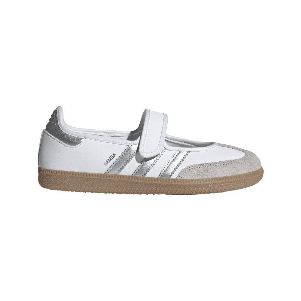 adidas Samba Jane Bílá Metalická Stříbrná (Dámské)