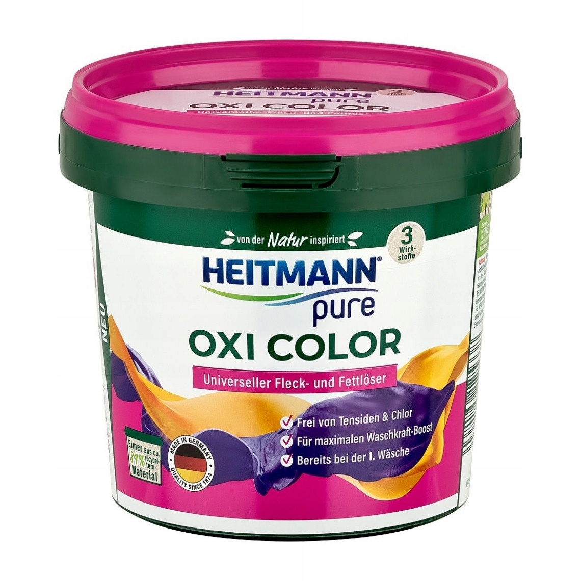 

Heitmann, Pure Oxi Color, Odplamiacz do tkanin, 50